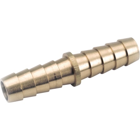 Anderson Metals 1/2'' IDx1/2'' ID Brass Hose Barb Union 757014-08
