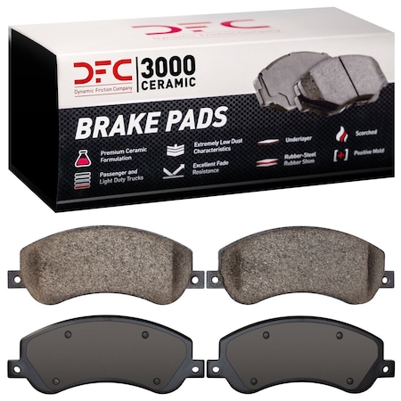 Dfc 3000 Ceramic, Disc Brake Pad Set,  1310-1555-00