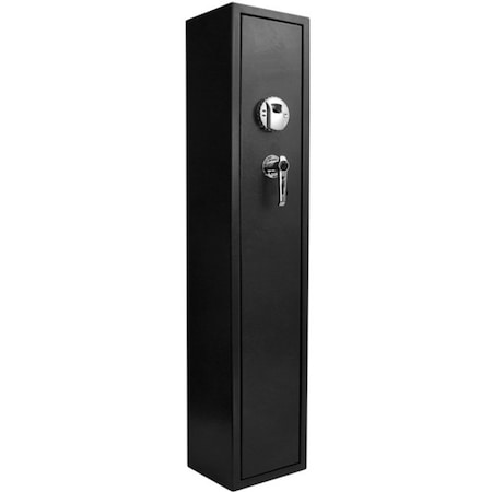 Barska Rifle & Gun Safe, Biometric Lock, 62 lbs, 1.72 cu ft, Not Rated AX11652