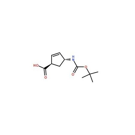 Ak Scientific (1R, 4R)-4-(tert-Butoxycarbonylamino)cyclopent-2-enecarboxylic acid (1g), CAS 298716-03-7 X7061-1g