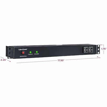 Cyberpower CyberPower (RKBS15S2F10R) Surge Suppressor RKBS15S2F10R