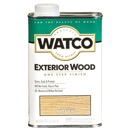 Watco Qt Natural Exterior Wood Oil Finish 67741