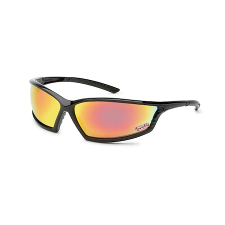 Lincoln Electric Safety Glasses, Black, Outdoor K2971-1