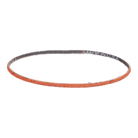 Norton Co Abrasive Belt: 1/4" Wide, 24" OAL, 80 Grit, Ceramic Alumina 63642596940
