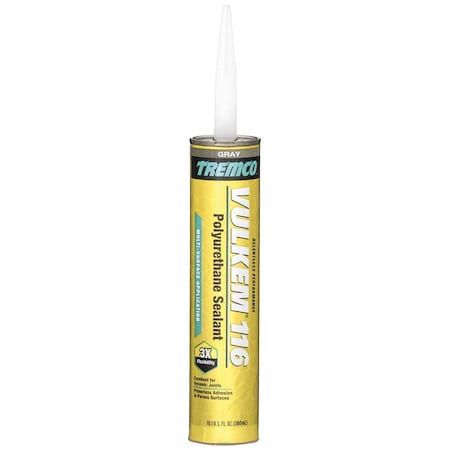 Tremco 10.1 Oz. Tremco 356686 Gray Vulkem 116 General Purpose Textured Polyurethane Sealant 356685
