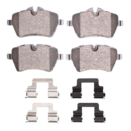 Dfc 5000 Euro Ceramic Disc Brake Pad Set,  1600-1204-01