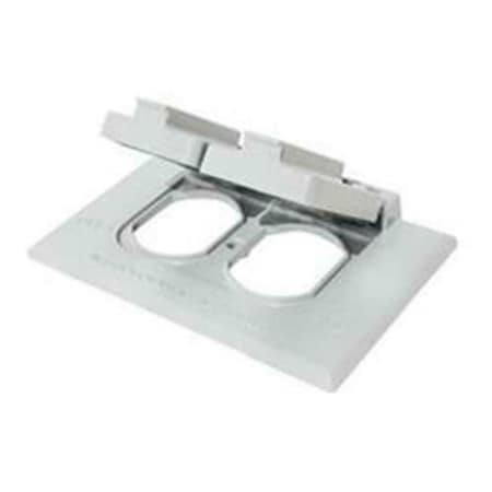 Bookazine Standard Cover with Receptacle, White TI3639780