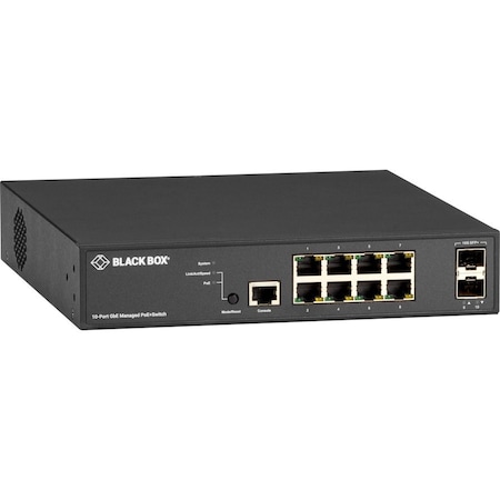 Black Box BLACK BOX Ethernet Switch Gigabit Managed LPB3010A