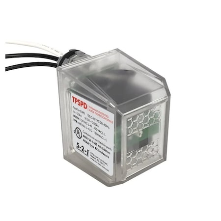 5-2-1 Compressor Saver Surge Protection Device, 1 Phase, 120/240V, 1 Poles, 2 Wires TPSPD