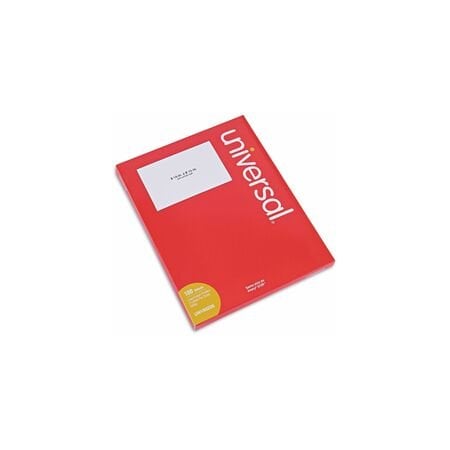 Universal 5.5" x 8.5" Inkjet/Laser Printer Label 200PK UNV80206