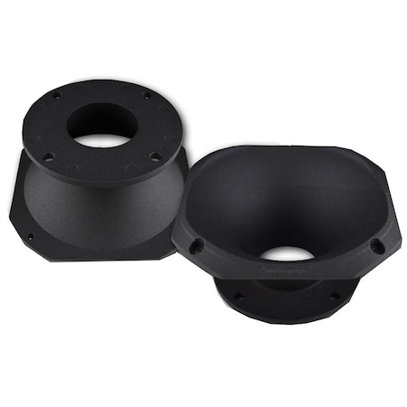 Audiopipe 2 in. Exit Throat High Frequency Aluminum Horn APH6030BOH