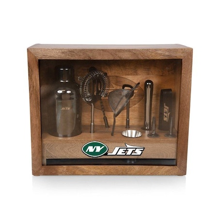 Picnic Time Family Of Brands NFL New York Jets - Old Fashioned Bar Set 861-09-511-227-2