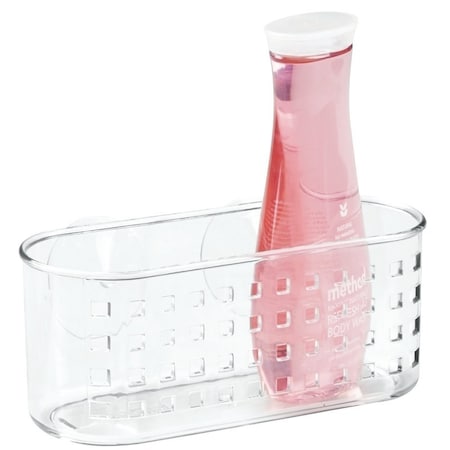 Idesign Shower Caddy, Plastic, 5.2 in OAW, 4.3 in OAH, 10.2 in OAD 41600