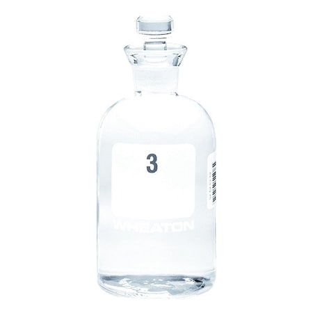 Wheaton BOD Bottle, Boro Glass, 165mm H, PK24 227497-12