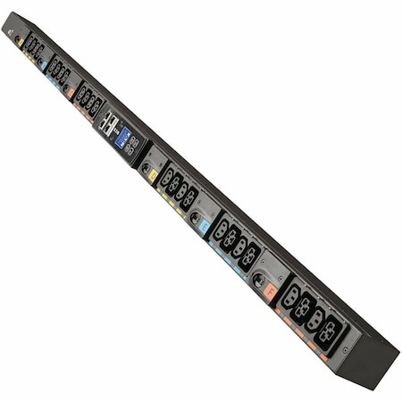 Eaton Metered Outlet Rack PDU G4 0U 32U universal Input 5-23kW 15-55A 200-415V 24 Outlets (12) C13 (12) C EVMOGU23A-E