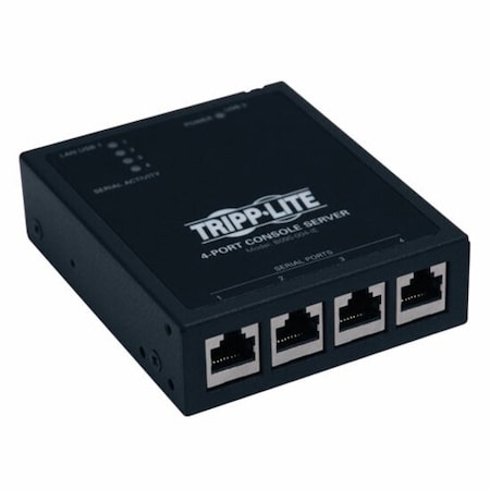 Tripp Lite Console Server, 4-Port, Modem Required B095-004-1E
