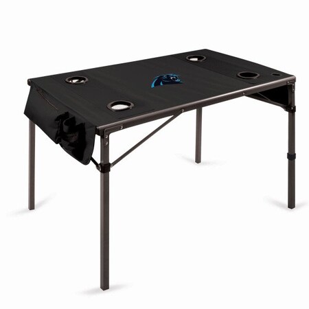 Picnic Time Family Of Brands NFL Carolina Panthers - Travel Table Portable Folding Table 799-00-179-054-2