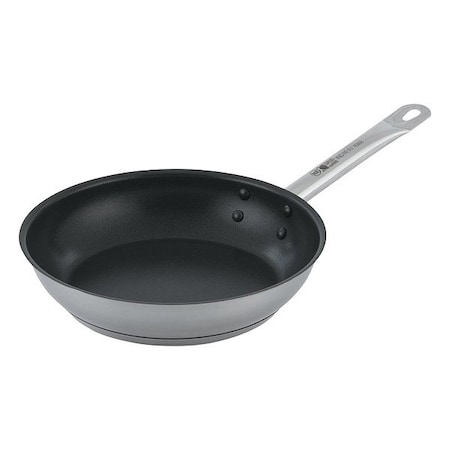 Vollrath Stainless Steel Fry Pan, 9-1/2 In. Dia. N3809