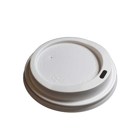Kitch 24/7 Disposables White Sip Lid for 8 - 24 Ounce Paper Cup, 1000PK KC-CL90