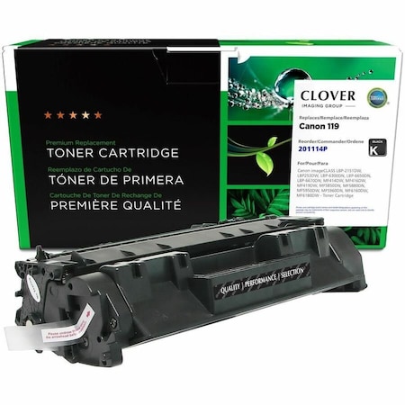 Clover Imaging Group Remanufactured Toner Cartridge for Canon 3479B001 (119) 201114P