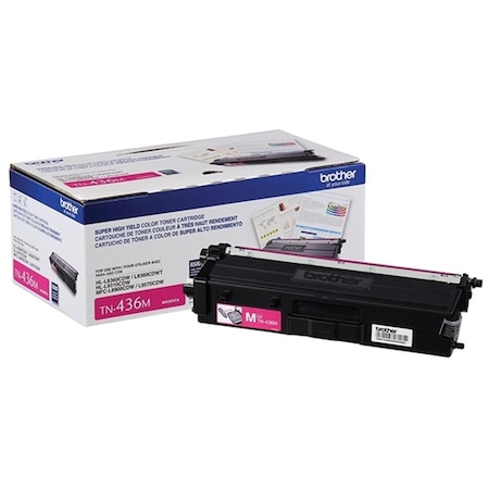 Brother Compatible TN436M TN436M Magenta Aftermarket Toner Cartridge BRTTN436M