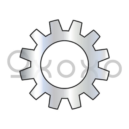 Oxoxo 1/2 External Tooth Lock Washer Zinc, 4000PK 202051