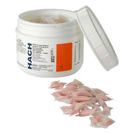 Hach Buffer Powder Pillows, Pouch, PK250 2226964