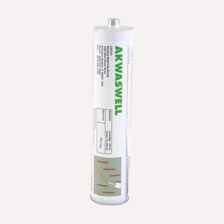 Cetco Akwaswell Single Component Caulk Grade Swelling Waterstop 10.5oz AKWASWELL-10