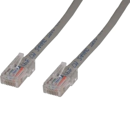 Sanoxy 50ft Cat5e 350 MHz UTP Assembled Ethernet Network Patch Cable, Gray SNX-CBL-LDR-C5102-3050