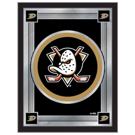 Holland Bar Stool Co Anaheim Ducks 17" x 22" Logo Mirror MLogoAnaDks