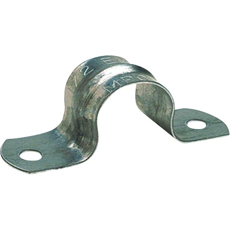 Halex 3/4'' Click-On EMT 2-Hole Conduit Strap, 4PK 96162