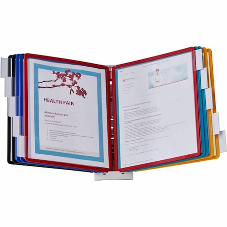 Sherpa Wall Ref Sys, 10 Panels, Assorted Colors 554100