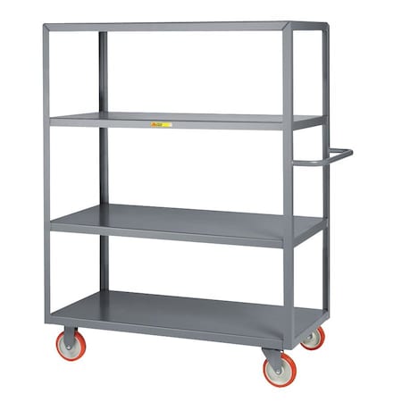 Little Giant Welded Multi-Shelf Service Cart 4M-2448-5PY