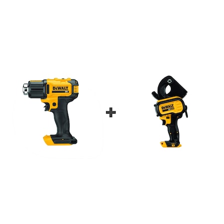 Dewalt Heat Gun, 20V, w/Cable Cutting DCE530B/DCE150B
