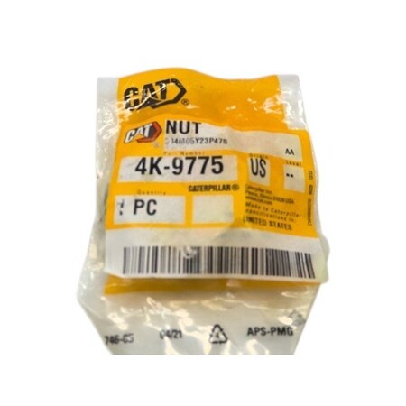 Caterpillar NUT, CATERPILLAR OEM 4K9775 4K9775