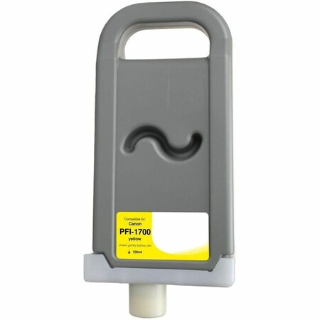 Clover Imaging Group WF Non-OEM New Yellow Wide Format Ink Cartridge WCPFI1700Y