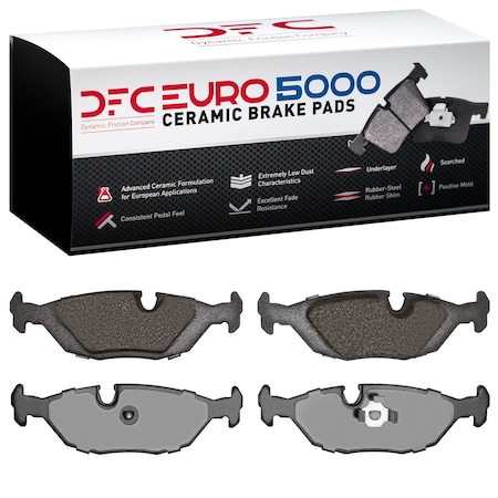 Dfc 5000 Euro Ceramic, Disc Brake Pad Set,  1600-0279-00