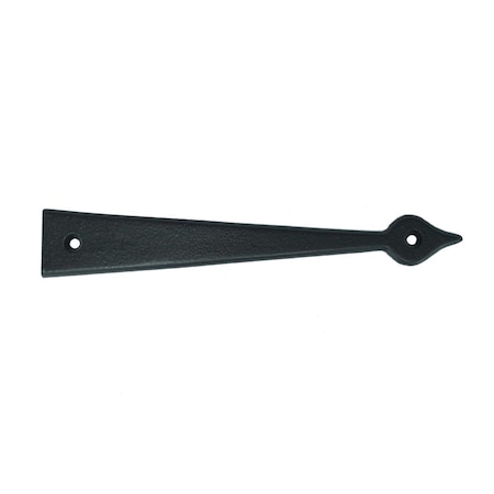Wood Shutter Hardware Small Faux Strap Hinge, Black 30-14-88647