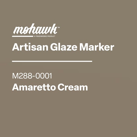 Finishworks Mohawk Artisan Glaze Marker Amaretto Cream M288-0001