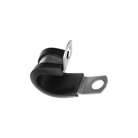 Auveco 1/2in Diameter Aluminum Tubing Clamp, Neoprene Jacket, 15PK 17364