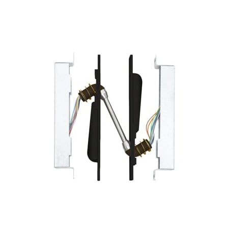 Von Duprin Electric Power Transfer with 10 Each 24 Gauge Wires, 24VDC 1 Amp, Powder-Coated Dark Bronze EPT10-695