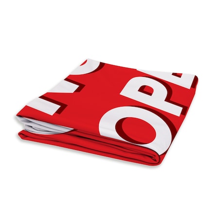 Showdown Displays 42 In  Impress A-Frame Graphic - Now Open Red 908011-002