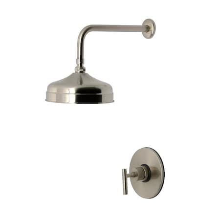 Kingston Brass Single-Handle Pressure Balanced Shower Faucet, Brushed Nickel KB6338CMLSO