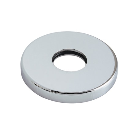 Kingston Brass Round Shower Arm Flange, Polished Chrome K156F1
