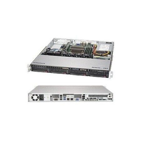 Supermicro SY-5019SM SuperServer LGA1151 350W 1U RackmountServer BareboneSystem SYS-5019S-M