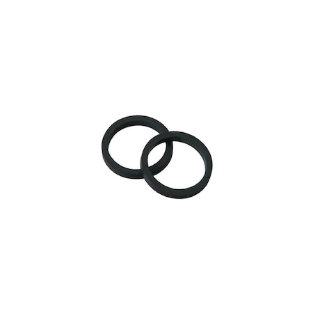 Master Plumber Slip Joint Washer, Beveled Rubber, 1-1/4-In. OD Pair 784-493