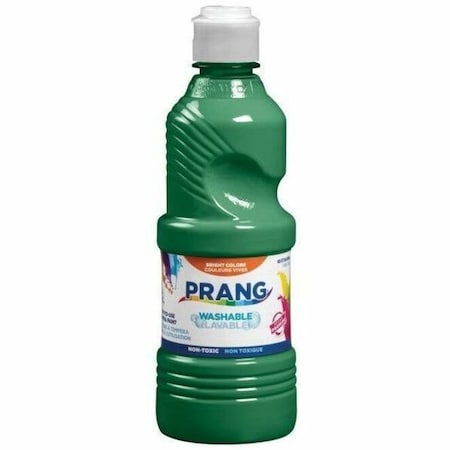 Prang Washable Tempera Paint, Green, 16 oz, 6PK 10704