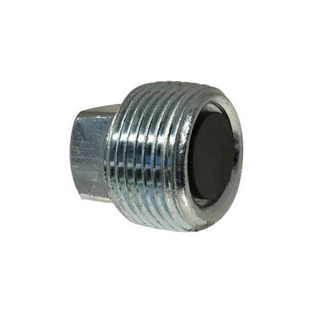 Midland Industries PLUG DR MAG 1/2IN MPT STL 1/2-14 300PSI 28997