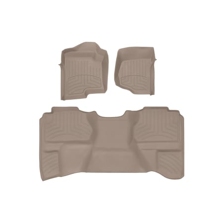 Weathertech Tan, Front and Rear FloorLiner HP 45066-1-9IM