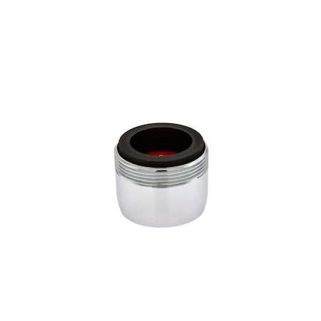 National Brand Alternative Perlator 2.2 GPM 15/16 in. 27 x 55/64 in. 27 Regular Dual Thread Faucet Aerator Chrome, 6PK 5403703
